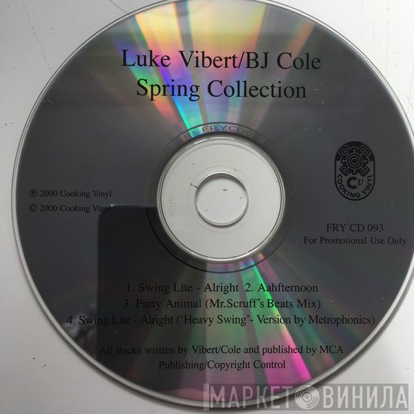 Luke Vibert & BJ Cole  - Spring Collection