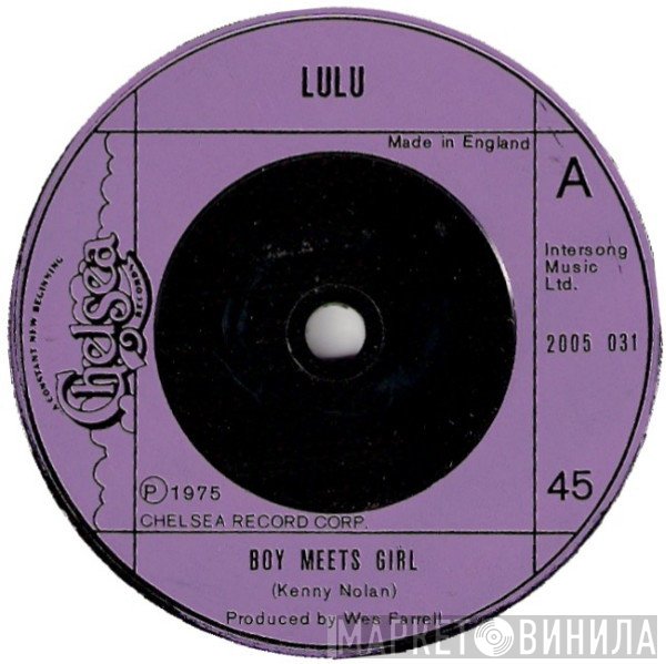Lulu - Boy Meets Girl / Mama's Little Corner Of The World