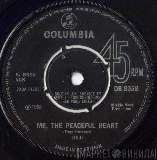 Lulu - Me, The Peaceful Heart