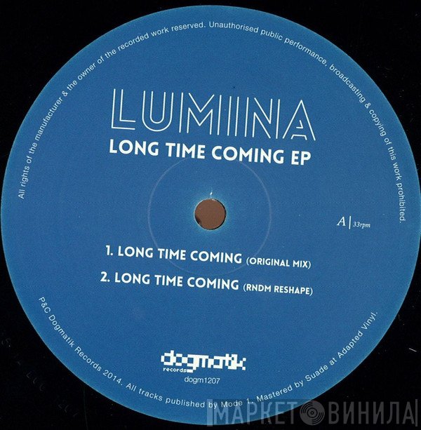 Lumina  - Long Time Coming EP