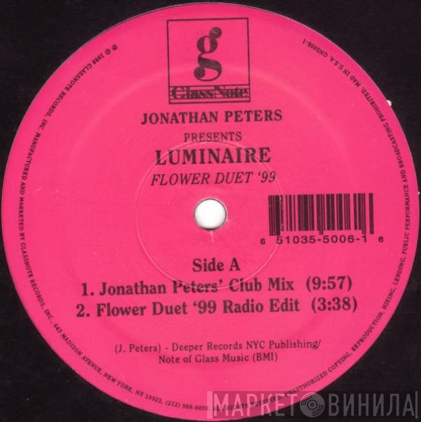 Luminaire, Jonathan Peters - Flower Duet '99
