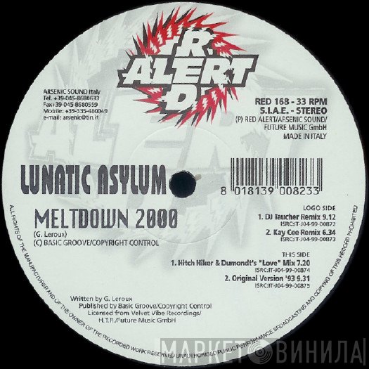 Lunatic Asylum  - Meltdown 2000