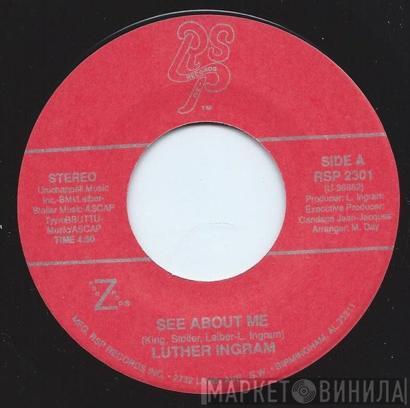 Luther Ingram - See About Me