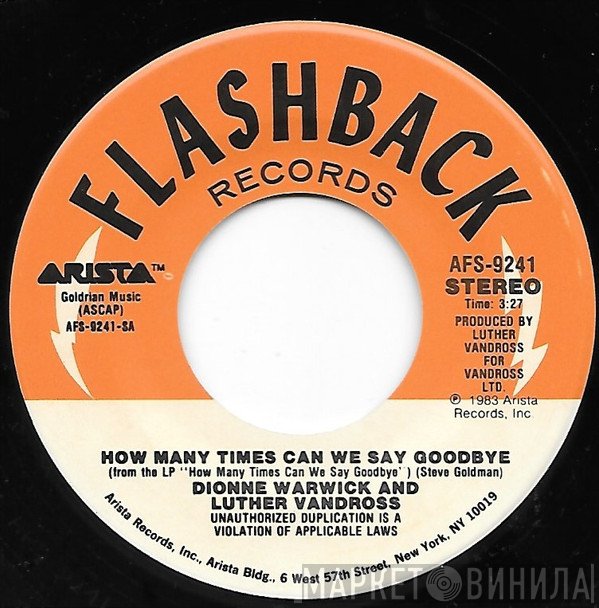 Luther Vandross, Dionne Warwick - Got A Date / How Many Times Can We Say Goodbye