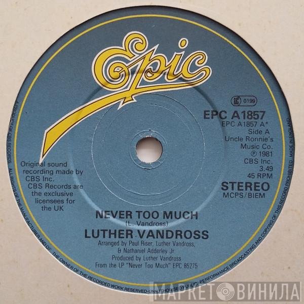 Luther Vandross - Never Too Much