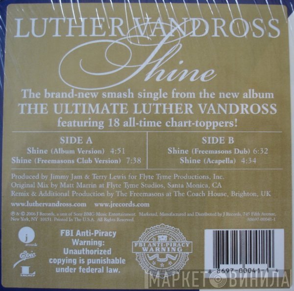 Luther Vandross - Shine