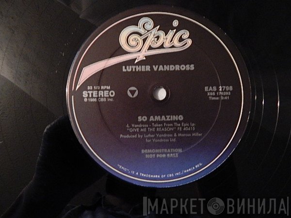 Luther Vandross  - So Amazing