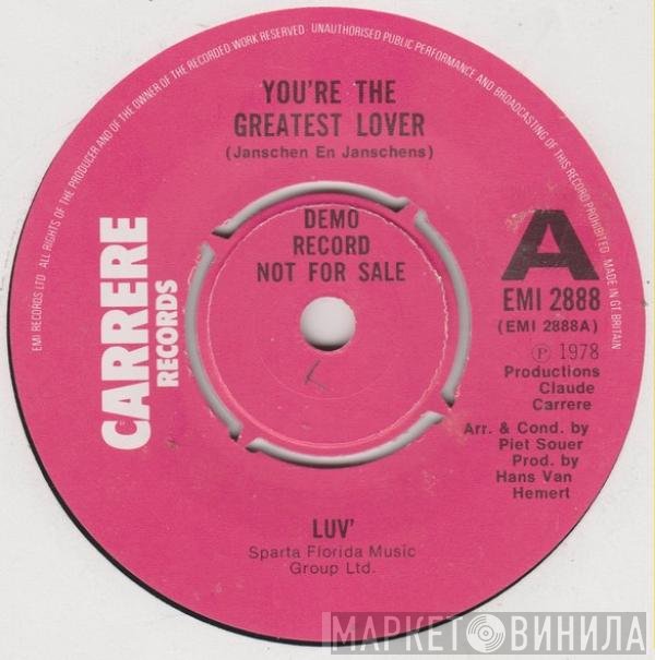 Luv' - You're The Greatest Lover