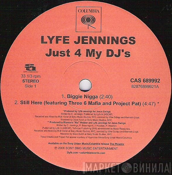 Lyfe Jennings - Just 4 My DJ's