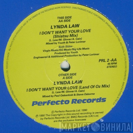 Lynda Law - I Don't Want Your Love