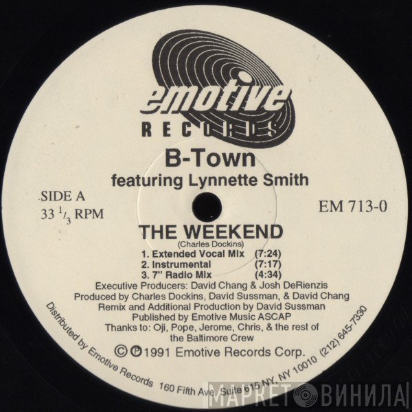 Lynette Smith, B-Town - The Weekend