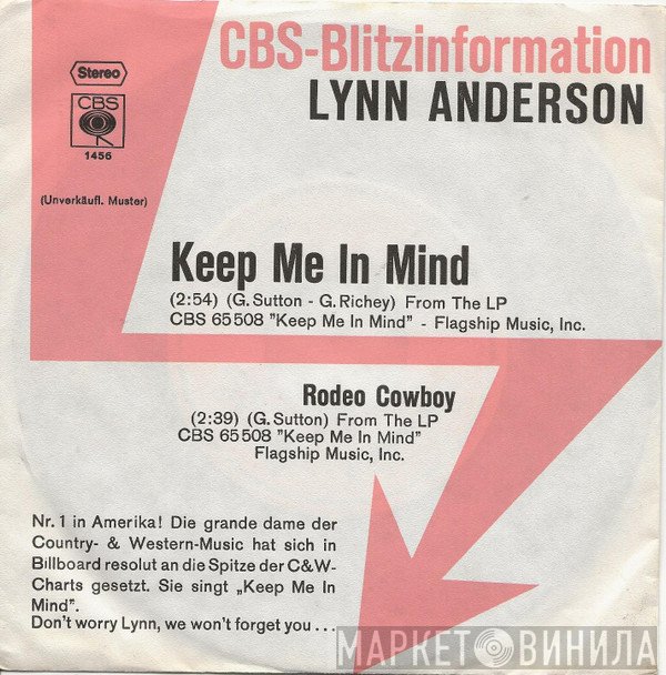 Lynn Anderson  - Keep Me In Mind