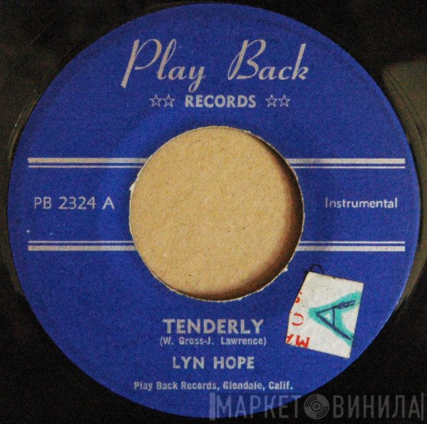Lynn Hope, Jet  - Tenderly / The Way You Look Tonight