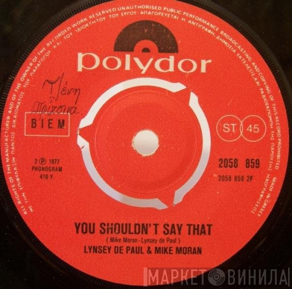 Lynsey De Paul And Mike Moran  - Rock Bottom