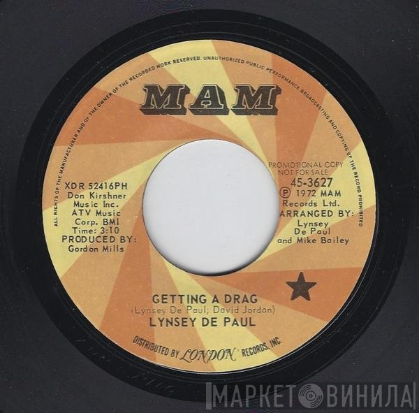 Lynsey De Paul  - Getting A Drag