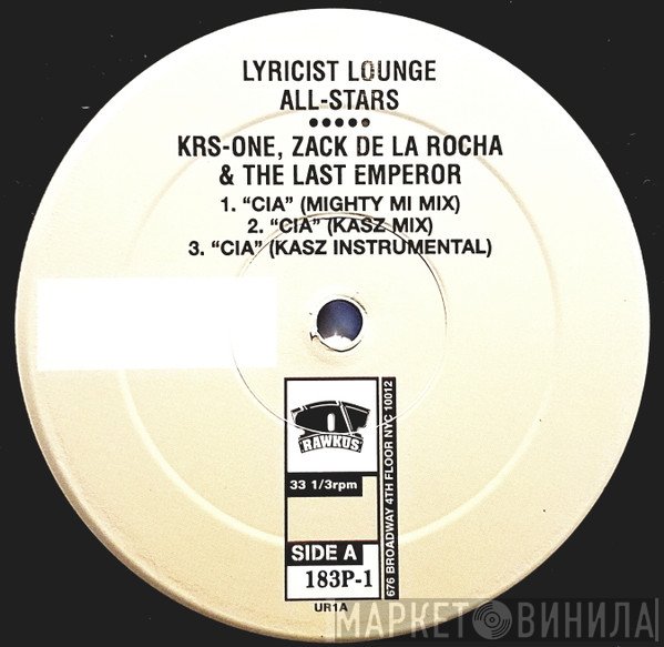 Lyricist Lounge All - CIA / Talking To You