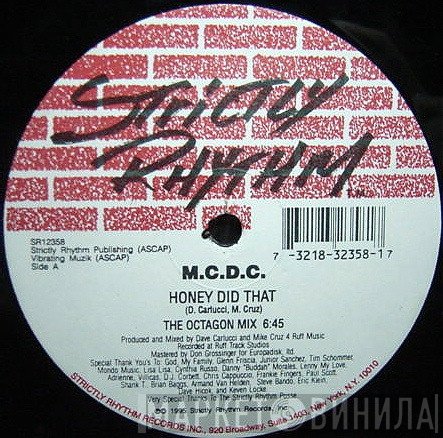 M.C.D.C. - Honey Did That
