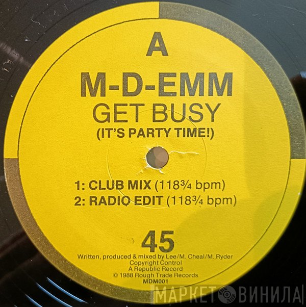 M-D-Emm - Get Busy (It's Partytime!)