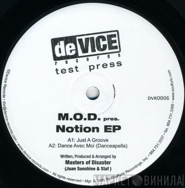 M.O.D. - Notion E.P.