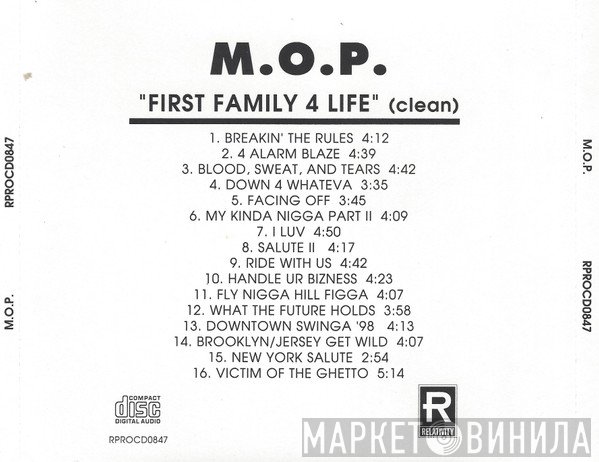 M.O.P.  - First Family 4 Life