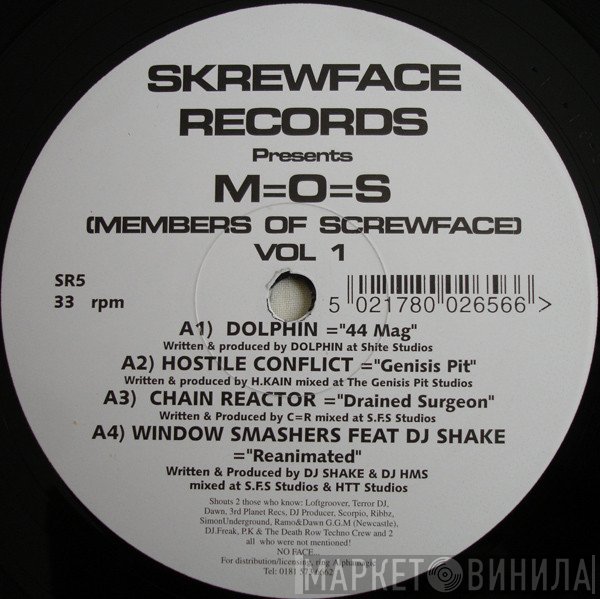  - M=O=S (Members Of Skrewface) Vol. 1