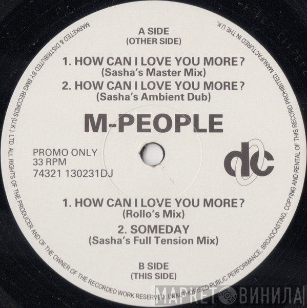 M People - How Can I Love You More?
