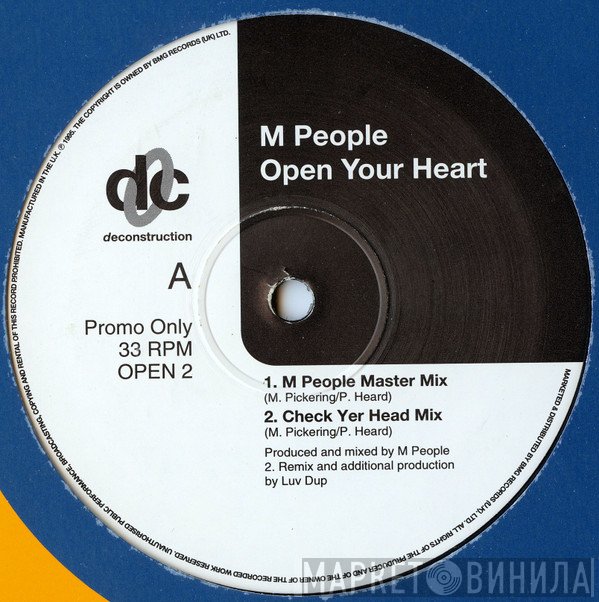 M People - Open Your Heart
