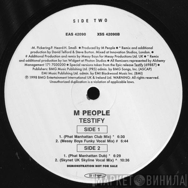 M People  - Testify