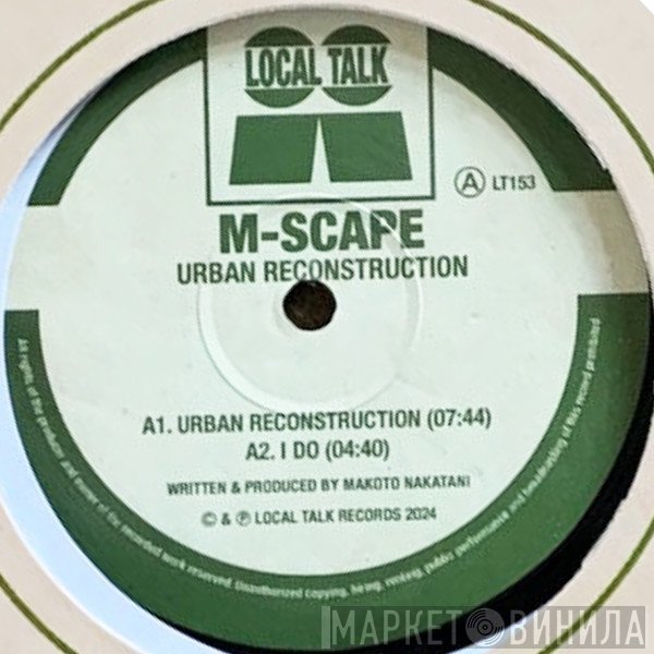 M-Scape - Urban Reconstruction