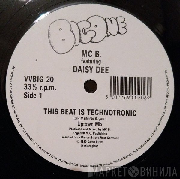 MC B, Daisy Dee - This Beat Is Technotronic