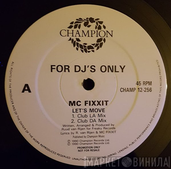 MC Fixx It - Let's Move