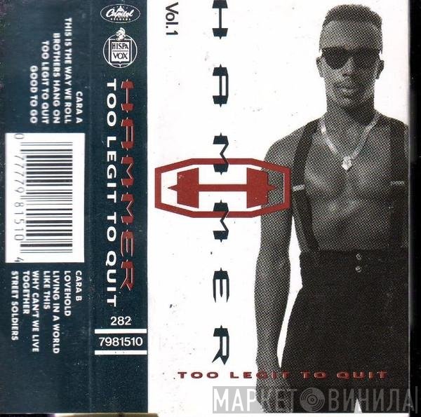 MC Hammer  - Too Legit To Quit