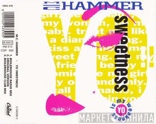 MC Hammer  - Yo Sweetness