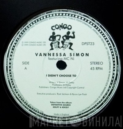 MC NI, Vannessa Simon - I Didn't Choose to