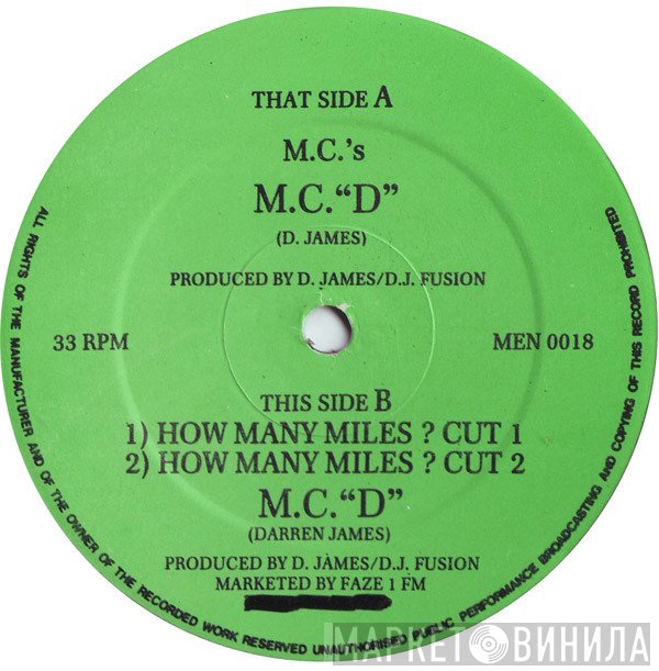 MCD  - M.C.'s / How Many Miles ?