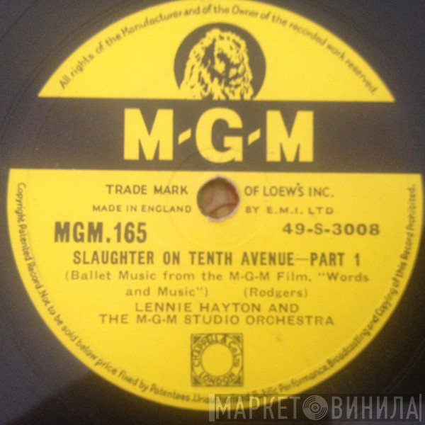 MGM Studio Orchestra, Lennie Hayton - Slaughter On Tenth Avenue