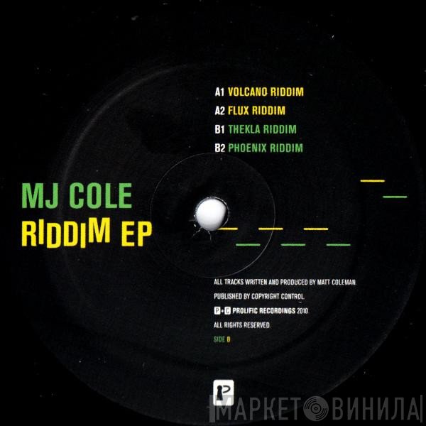 MJ Cole  - Riddim EP