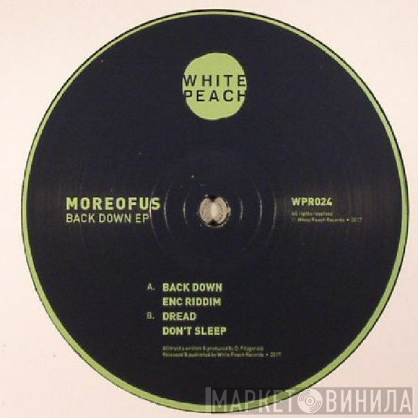 MOREOFUS - Back Down Ep