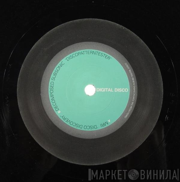 MRI / Decomposed Subsonic  - Digital Disco