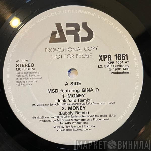 MSD  - Money
