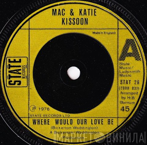 Mac And Katie Kissoon - Where Would Our Love Be