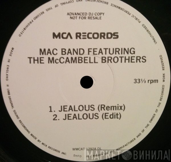 Mac Band Featuring The McCampbell Brothers - Jealous