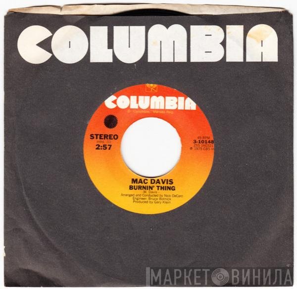 Mac Davis  - Burnin' Thing
