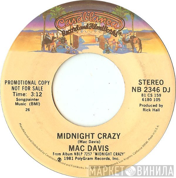 Mac Davis  - Midnight Crazy