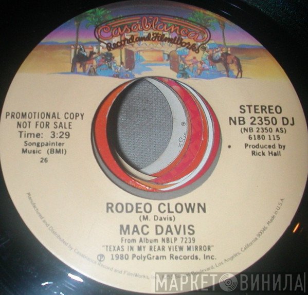 Mac Davis  - Rodeo Clown