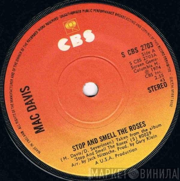Mac Davis - Stop And Smell The Roses / Poor Boy Boogie
