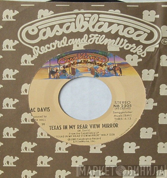 Mac Davis  - Texas In My Rear View Mirror