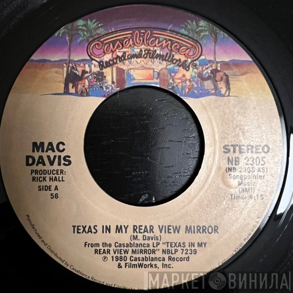 Mac Davis  - Texas In My Rear View Mirror