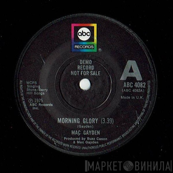 Mac Gayden - Morning Glory