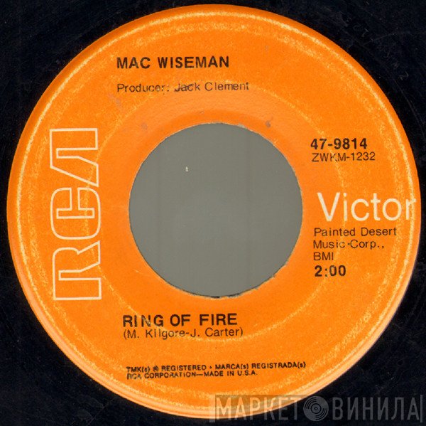 Mac Wiseman - Ring Of Fire / Me And Bobby McGee